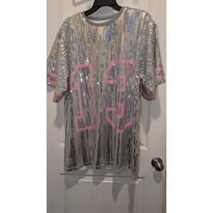 Heart & Heels Sequin 13 Jersey Dress Size L/XL
